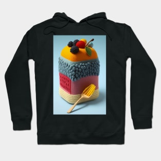 Yarn Parfait Cake Knitten Hoodie